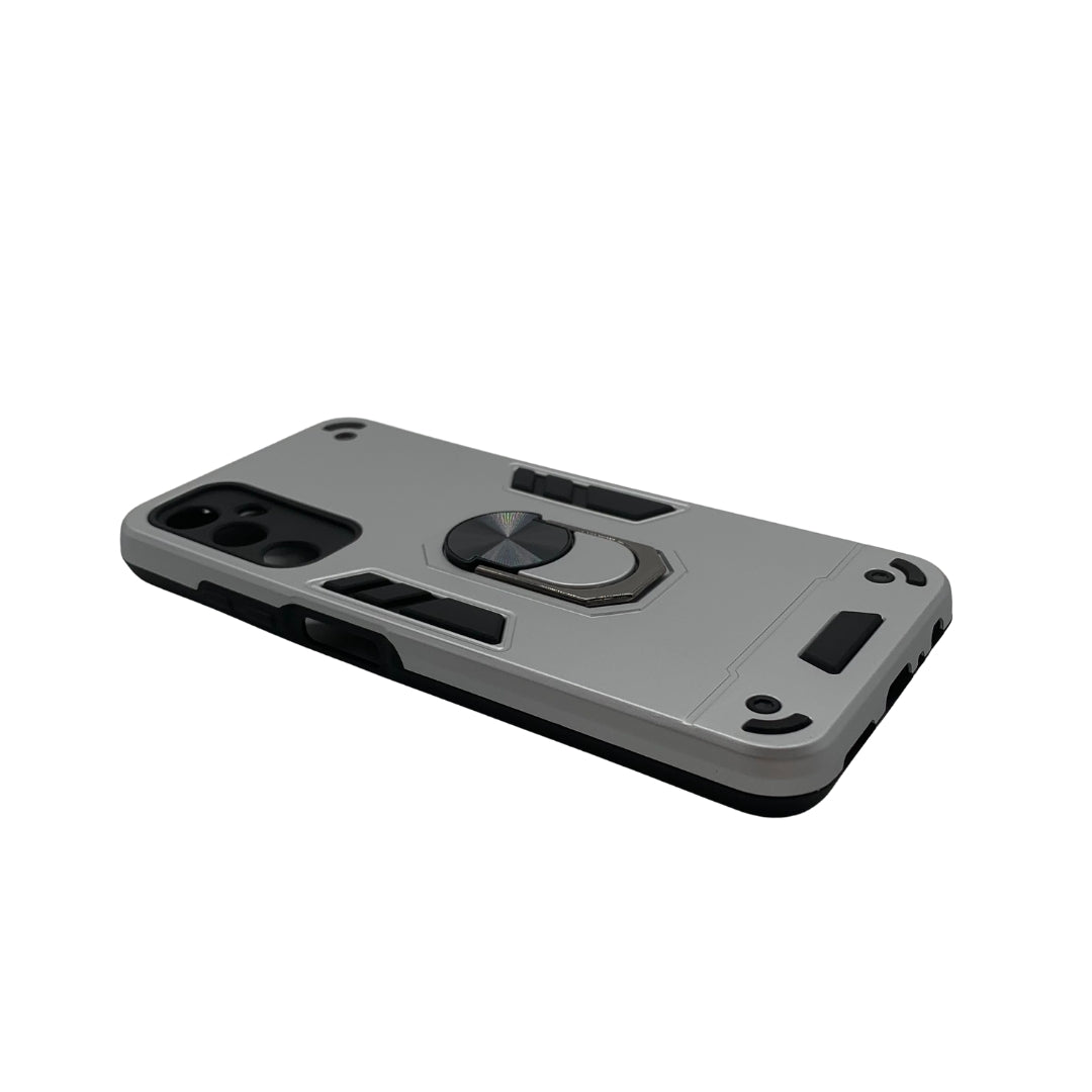 Samsung A05s Hard Case with Metal Ring Holder, Shockproof Slim Cover