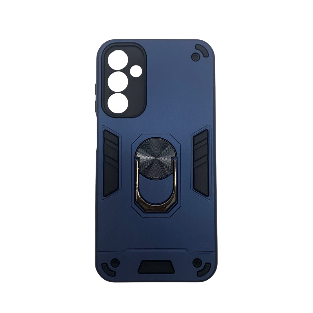 Samsung A15 Hard PC Case with Ring Holder - Shockproof Slim Cover
