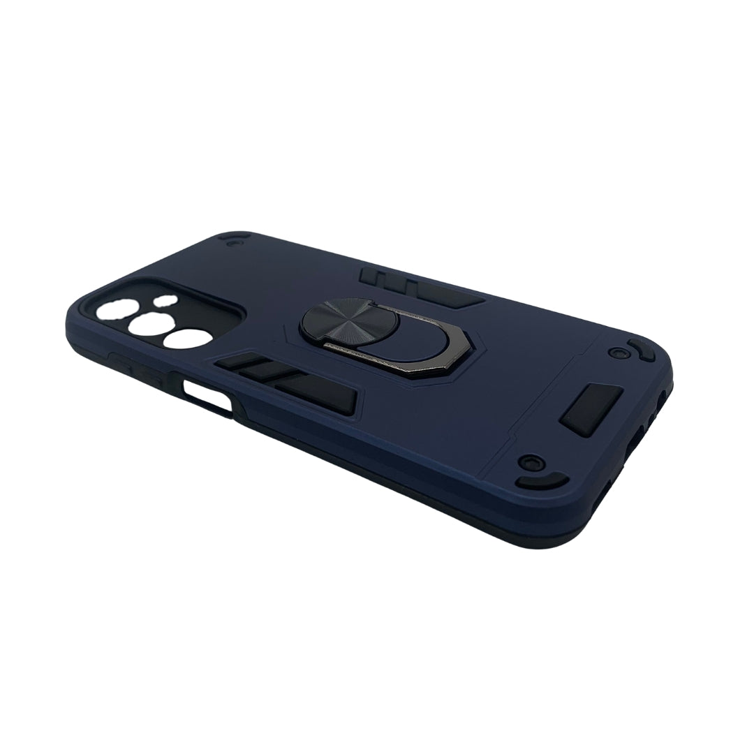 Samsung A15 Hard PC Case with Ring Holder - Shockproof Slim Cover