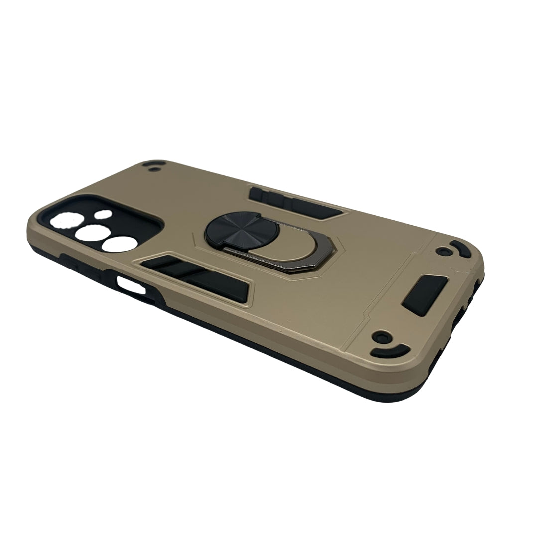 Samsung A15 Hard PC Case with Ring Holder - Shockproof Slim Cover