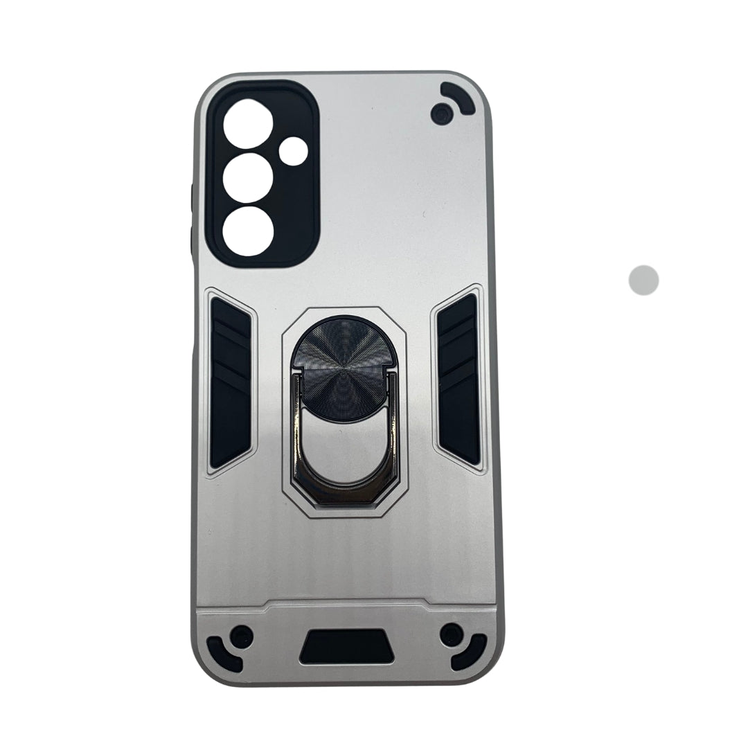 Samsung A15 Hard PC Case with Ring Holder - Shockproof Slim Cover