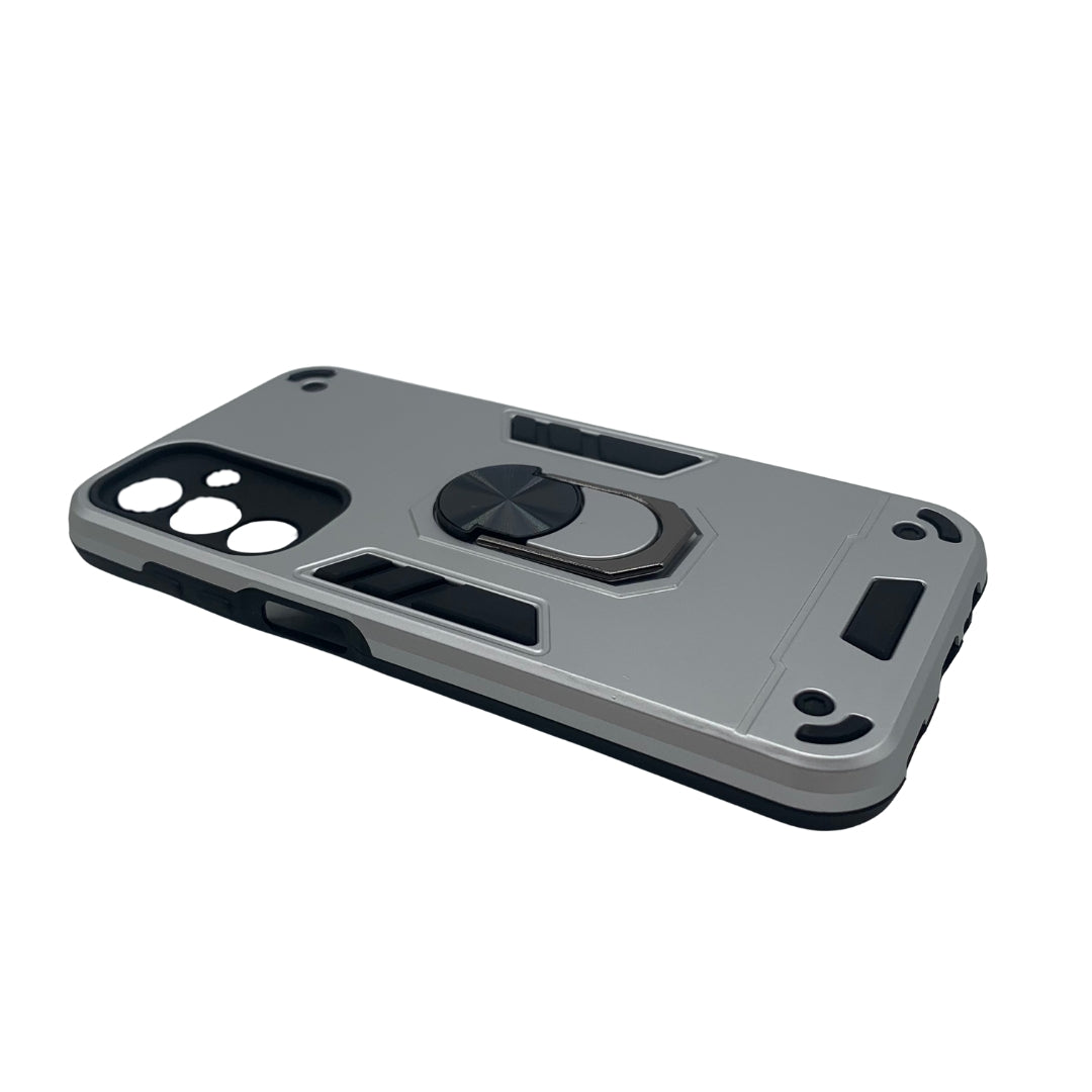 Samsung A15 Hard PC Case with Ring Holder - Shockproof Slim Cover