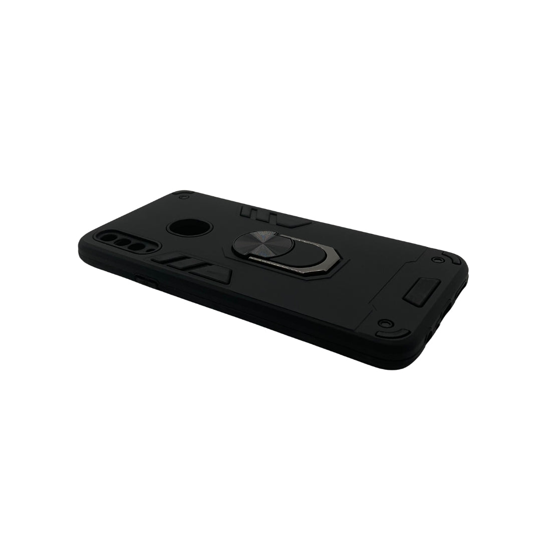 Samsung A20s Hard PC Shockproof Case with Ring Holder, Slim Cover