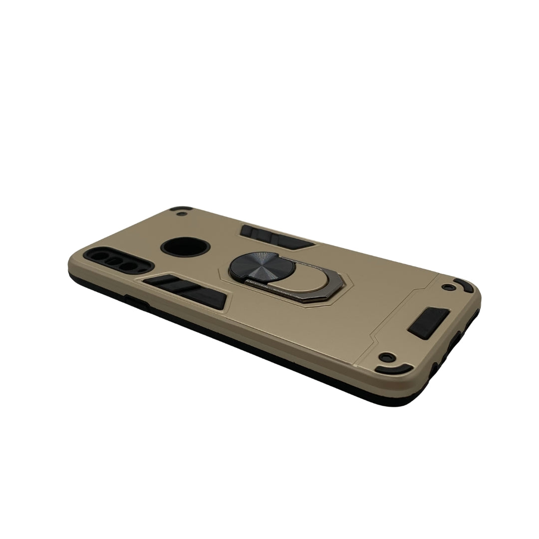 Samsung A20s Hard PC Shockproof Case with Ring Holder, Slim Cover