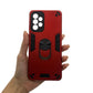 Samsung A73 5G Hard PC Case with Ring Holder, Shockproof Slim Cover