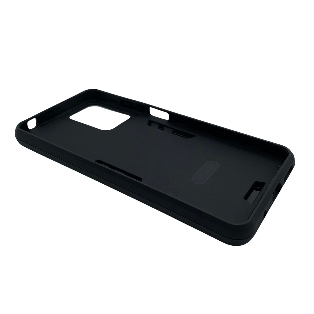 Moto G04 Hard PC Case with Ring Holder - Shockproof Slim Cover