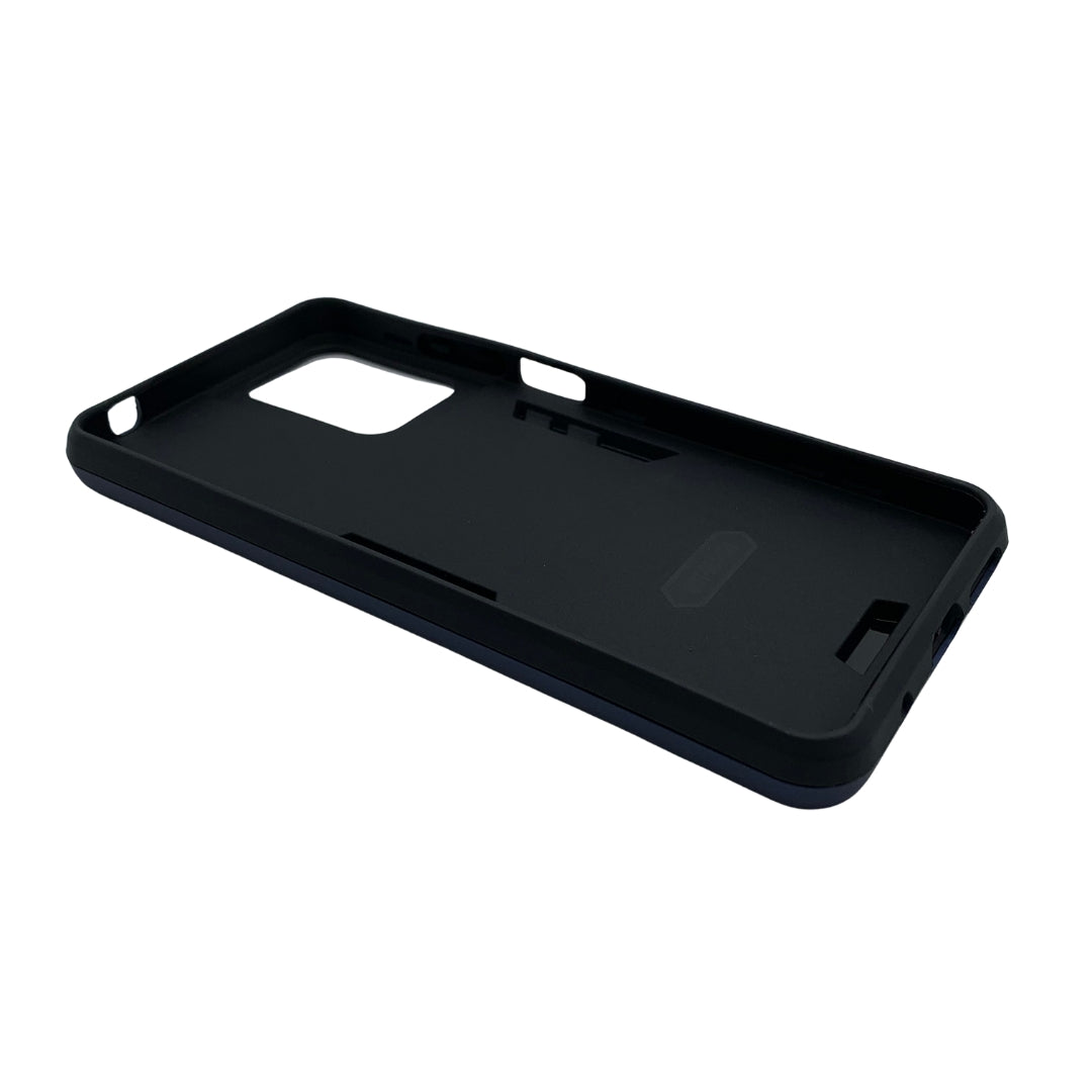 Moto G04 Hard PC Case with Ring Holder - Shockproof Slim Cover