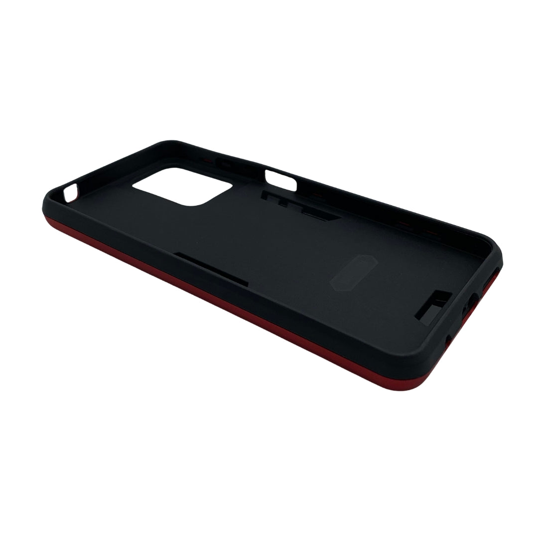 Moto G04 Hard PC Case with Ring Holder - Shockproof Slim Cover