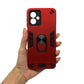 Motorola Moto G14 Hard Shockproof Case with Ring Holder & Slim Back Cover