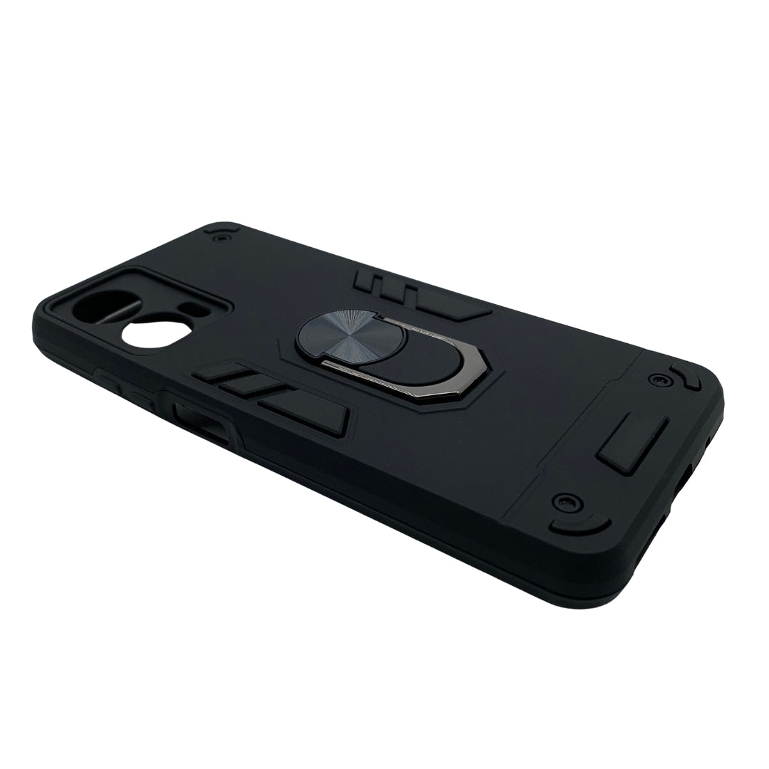 Motorola Moto G24 Power Hard PC Case with Ring Holder, Shockproof Slim Cover