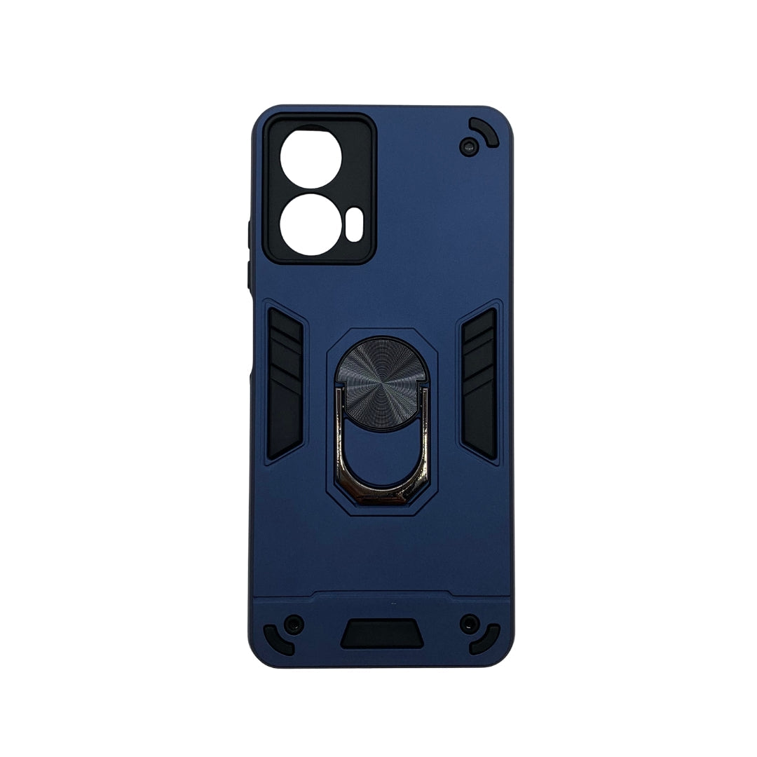 Motorola Moto G24 Power Hard PC Case with Ring Holder, Shockproof Slim Cover
