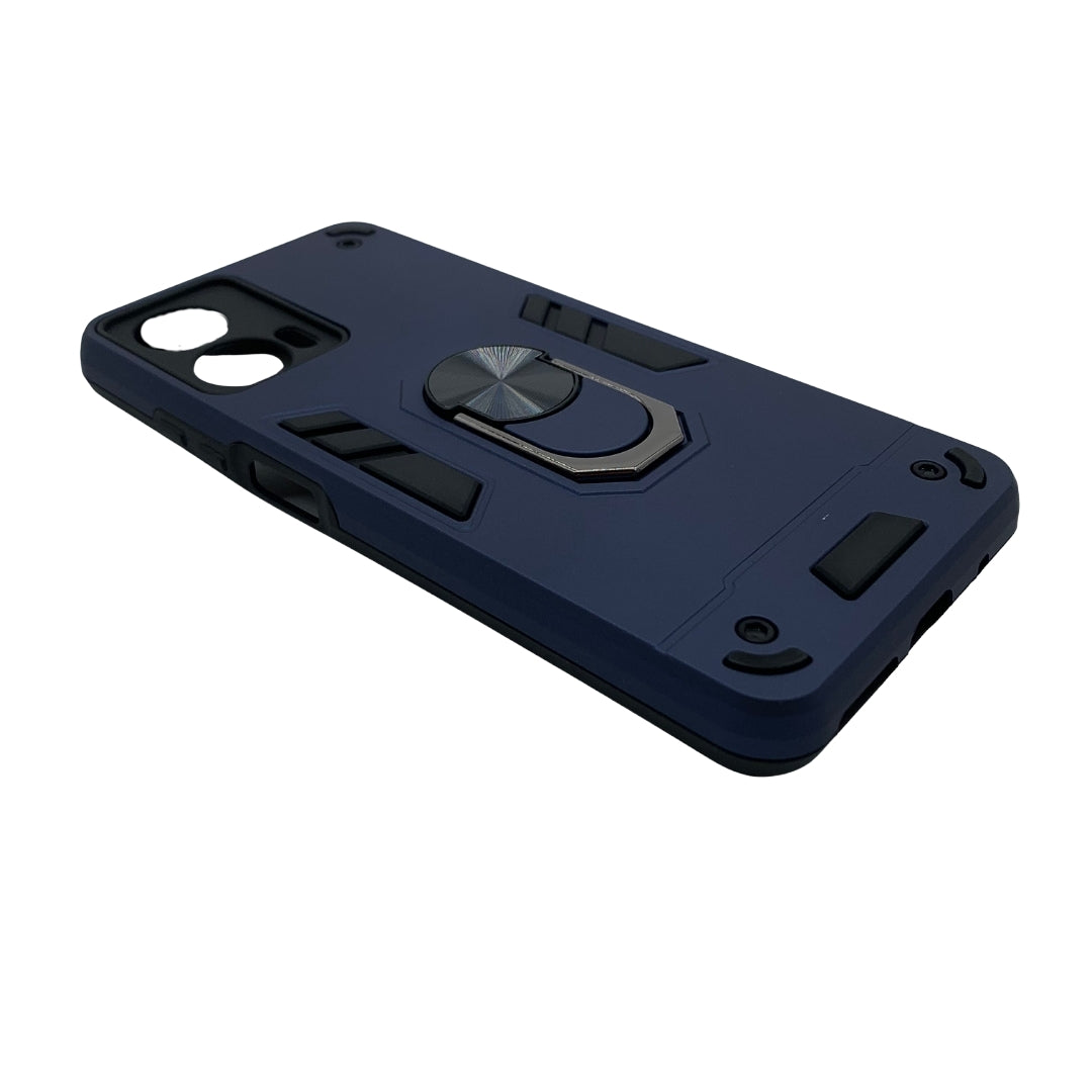 Motorola Moto G24 Power Hard PC Case with Ring Holder, Shockproof Slim Cover