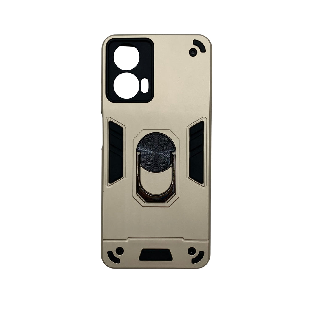 Motorola Moto G24 Power Hard PC Case with Ring Holder, Shockproof Slim Cover