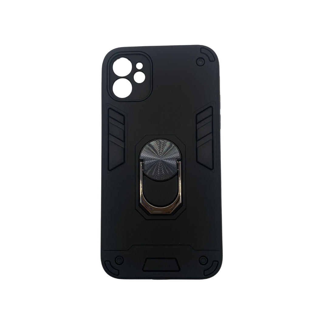 iPhone 11 Hard PC Case with Ring Holder, Shockproof Slim Cover