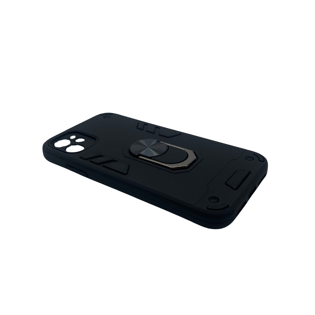 iPhone 11 Hard PC Case with Ring Holder, Shockproof Slim Cover