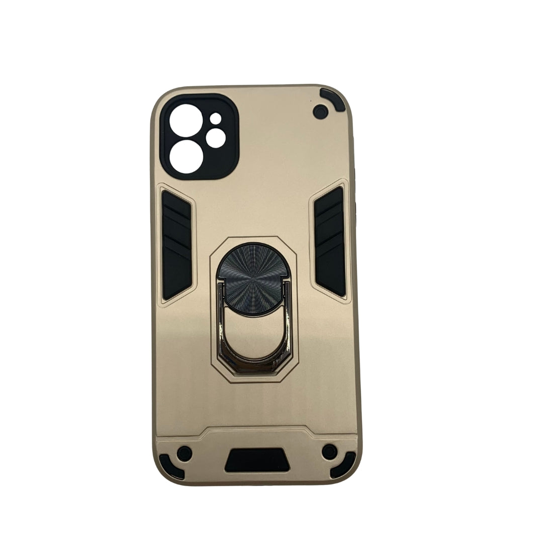 iPhone 11 Hard PC Case with Ring Holder, Shockproof Slim Cover