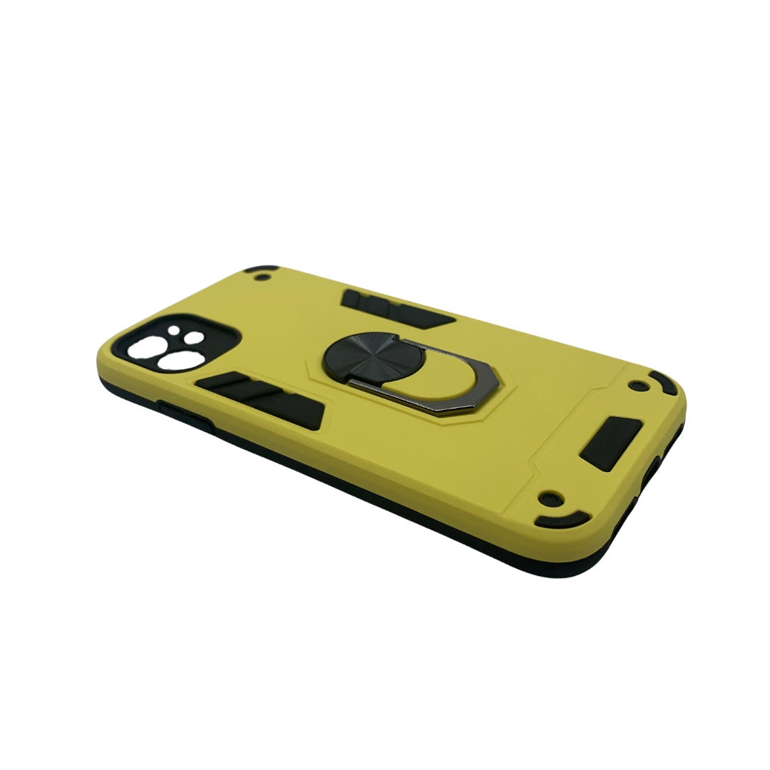 iPhone 11 Hard PC Case with Ring Holder, Shockproof Slim Cover