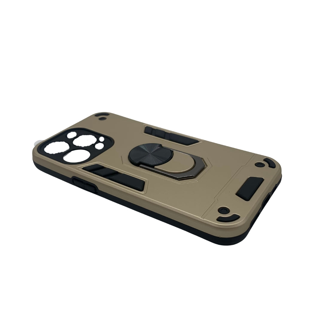 iPhone 13 Pro Hard PC Slim Shockproof Case with Ring Holder