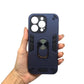 iPhone 14 Pro Hard PC Case with Ring Holder, Shockproof Slim Cover
