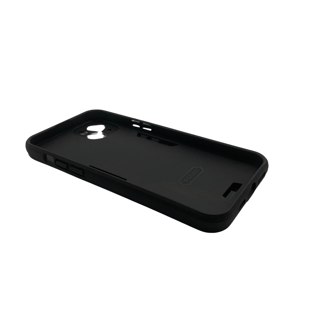 iPhone 15 Plus Hard PC Shockproof Case with Ring Holder - Slim Back Cover
