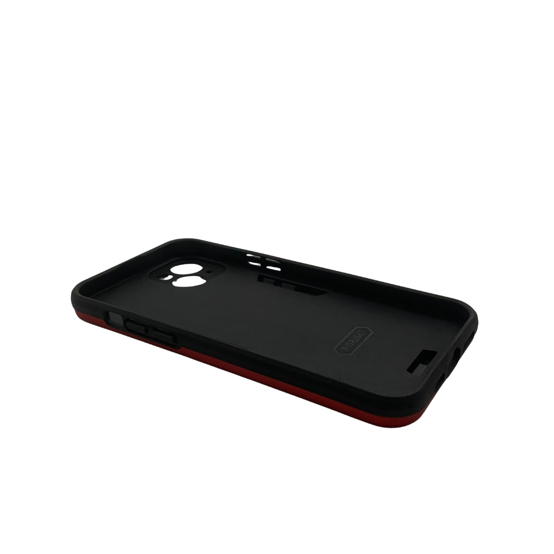 iPhone 15 Plus Hard PC Shockproof Case with Ring Holder - Slim Back Cover