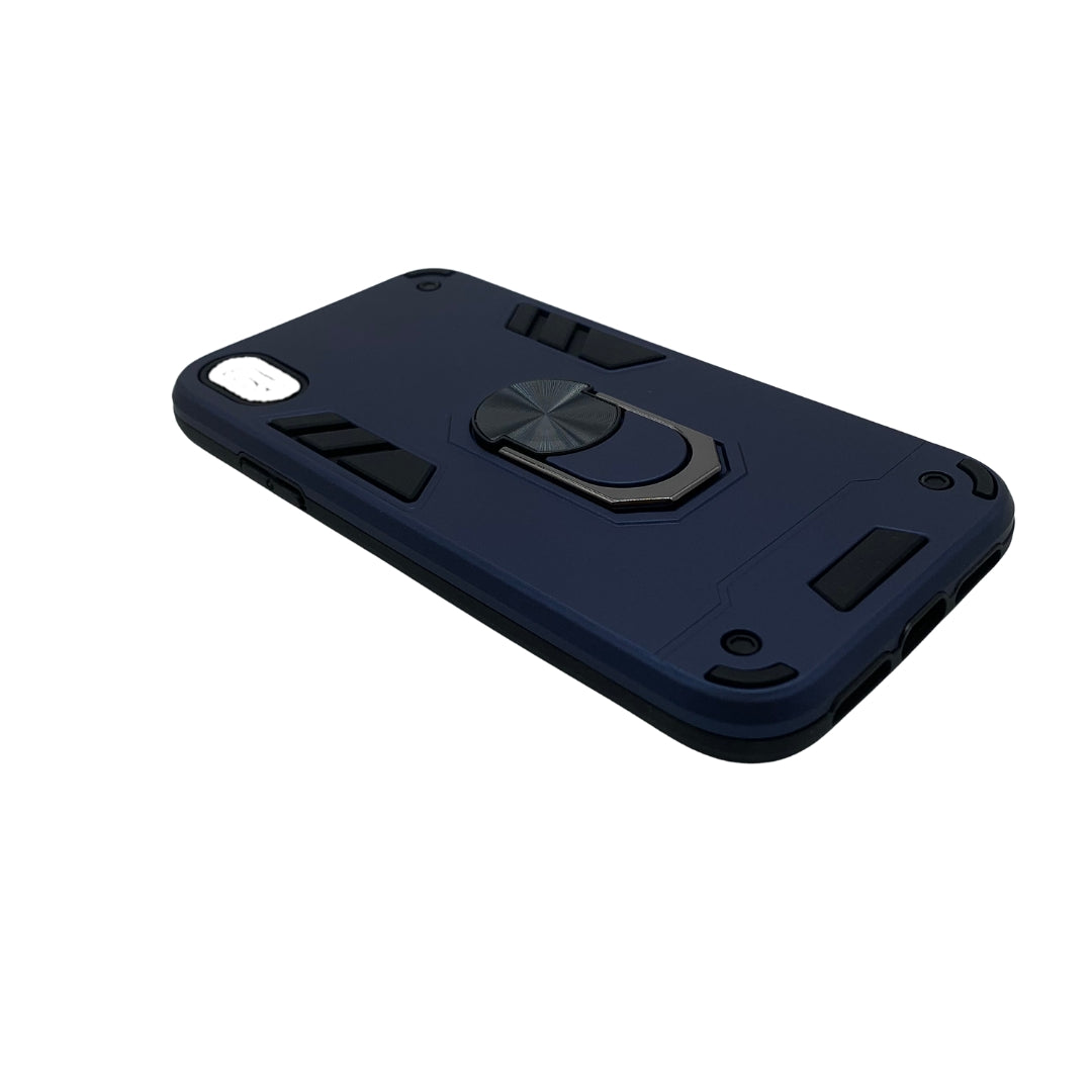 iPhone XR Hard Case with Ring Holder, Shockproof Slim Cover