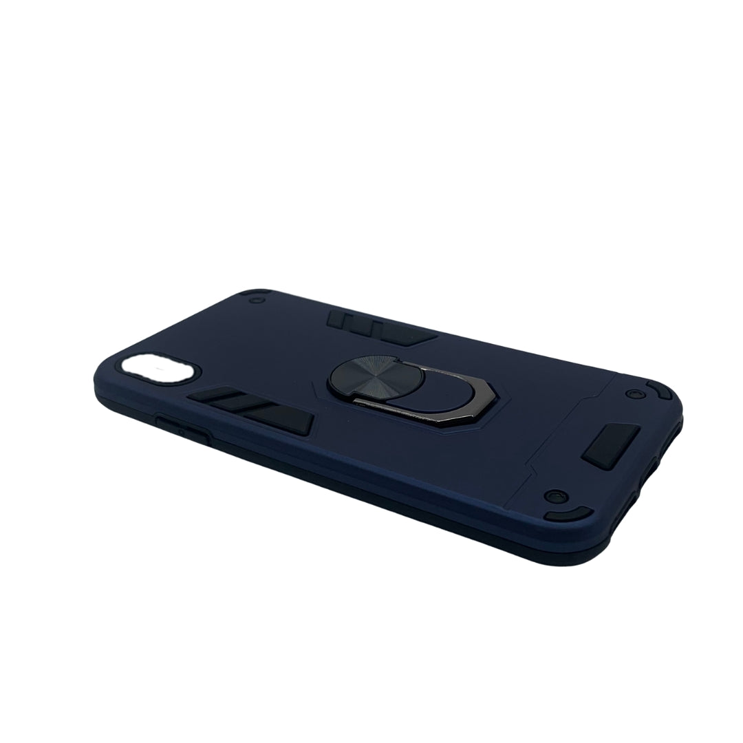 iPhone Xs Max Hard PC Case with Ring Holder - Shockproof Slim Cover