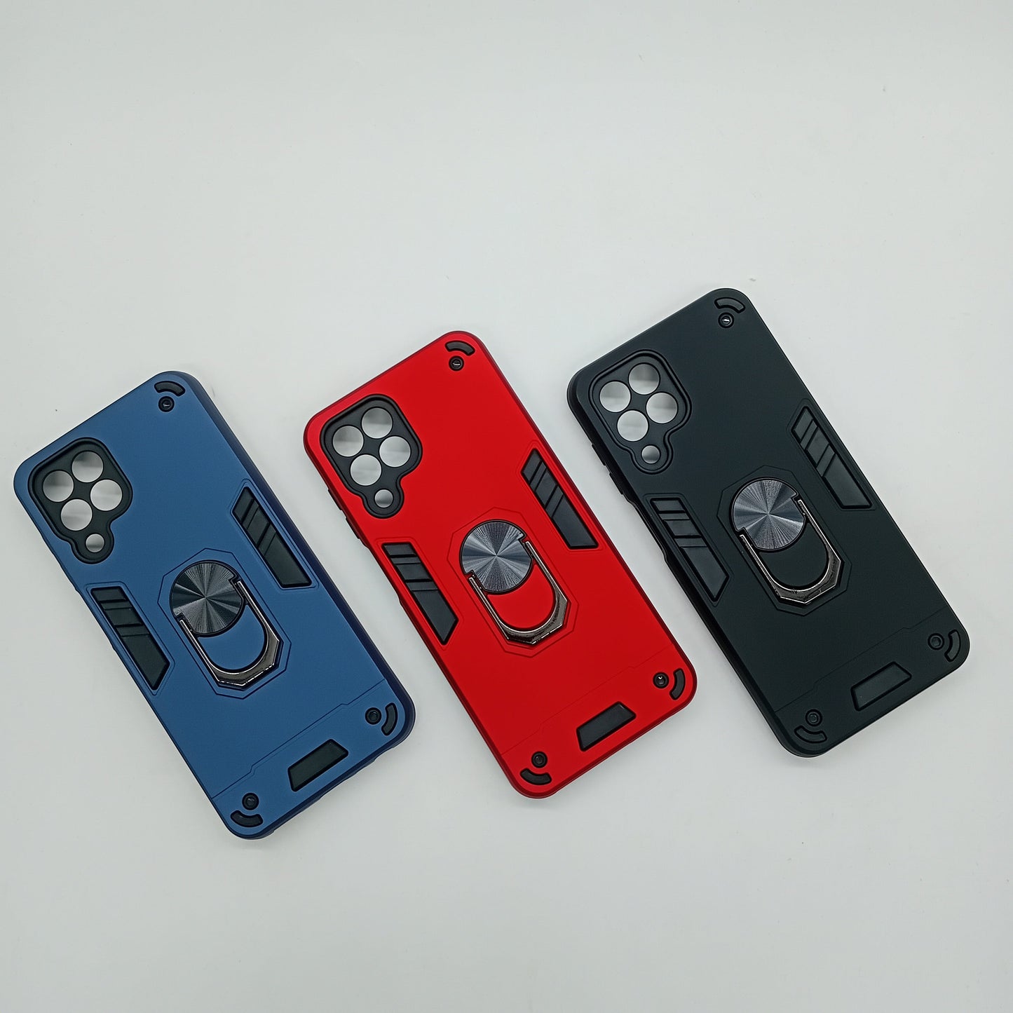 Samsung M33 5G Hard PC Case | Ring Holder, Shockproof Slim Cover