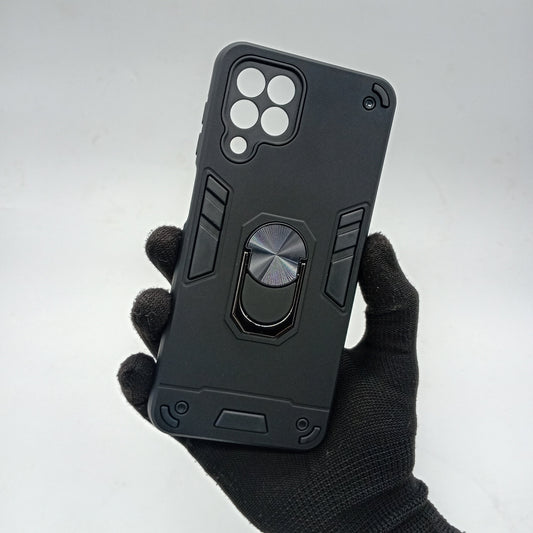 Samsung M33 5G Hard PC Case | Ring Holder, Shockproof Slim Cover