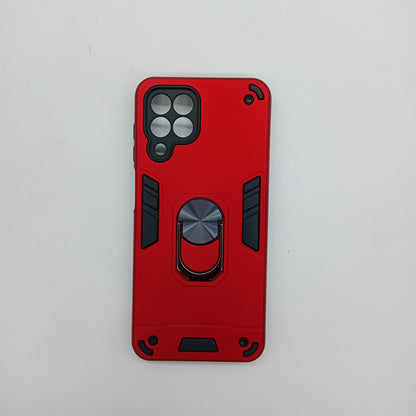 Samsung M33 5G Hard PC Case | Ring Holder, Shockproof Slim Cover