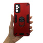 Samsung M52 5G Hard PC Shockproof Case with Ring Holder Kickstand