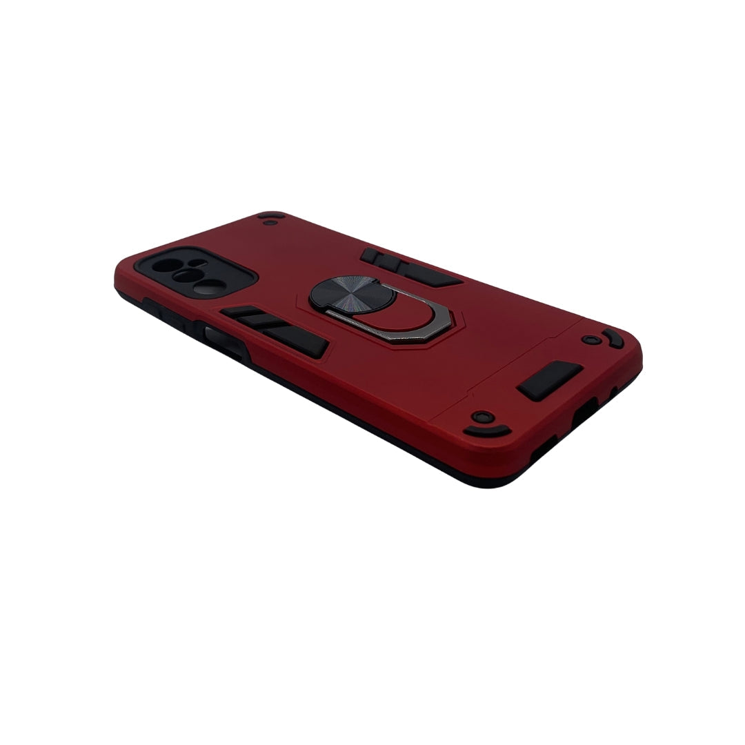 Samsung M52 5G Hard PC Shockproof Case with Ring Holder Kickstand