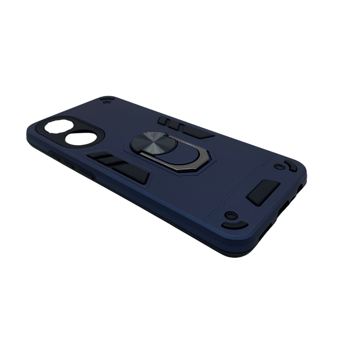 OPPO A78 Hard Shockproof Slim Case with Ring Holder