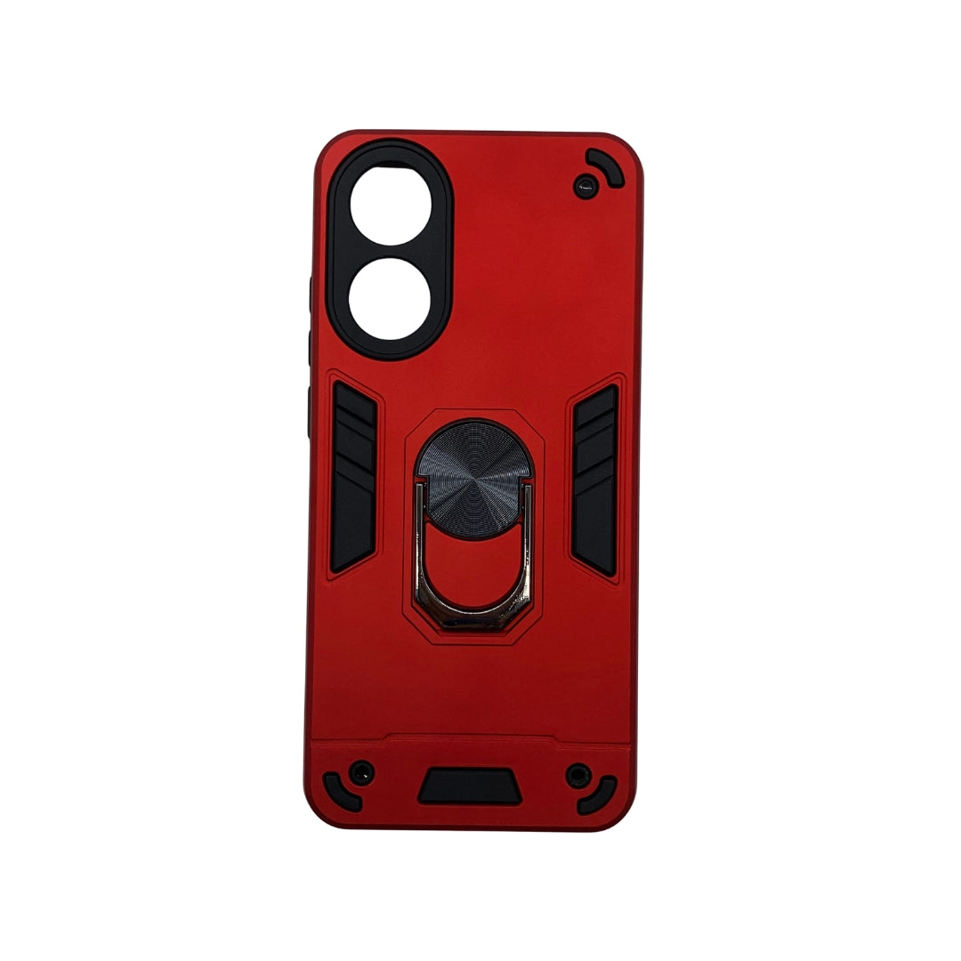 OPPO A78 Hard Shockproof Slim Case with Ring Holder