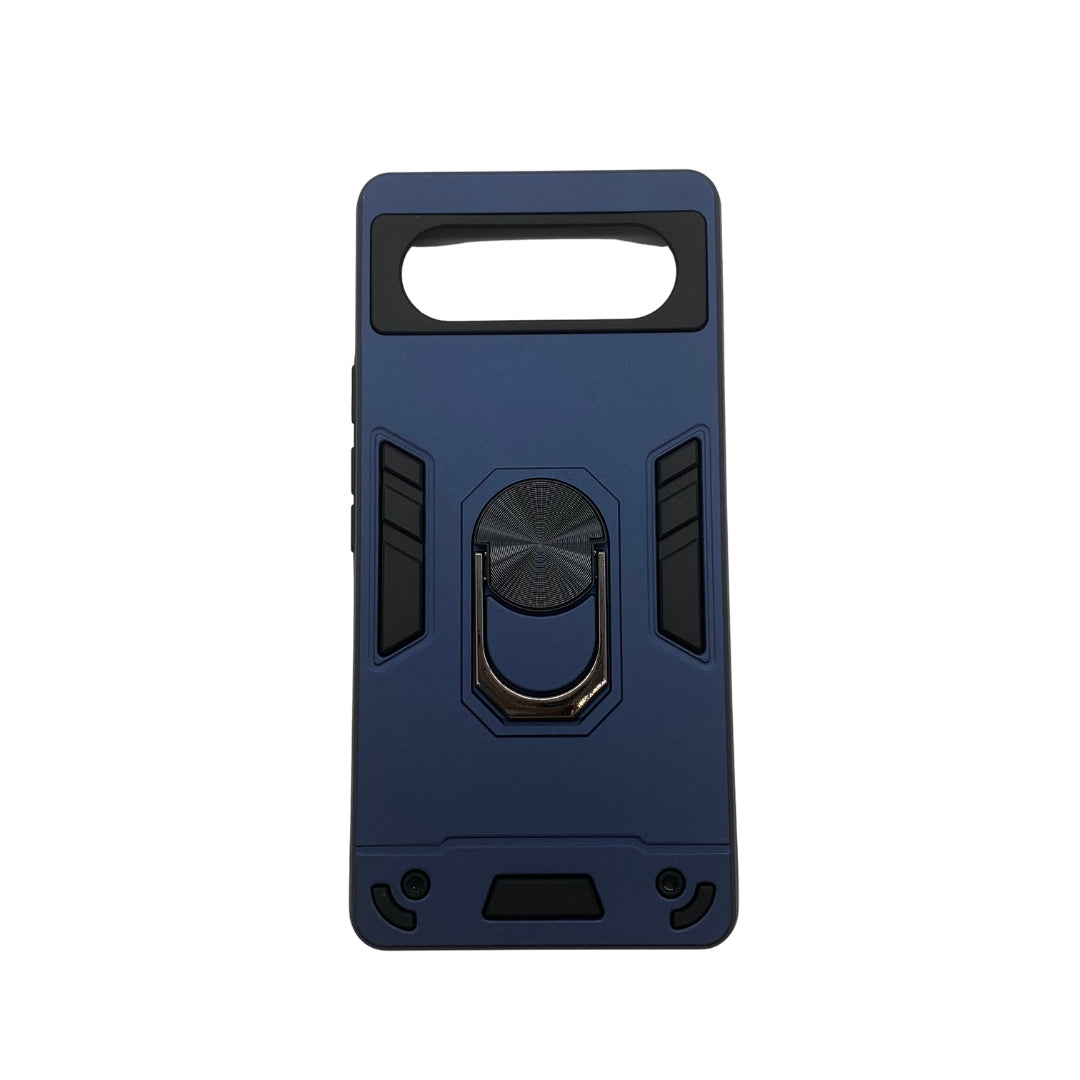 Google Pixel 6 Hard Case with Ring Holder - Shockproof Slim Cover