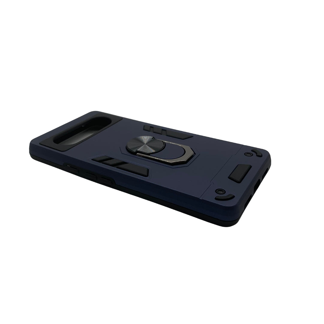 Google Pixel 6 Hard Case with Ring Holder - Shockproof Slim Cover