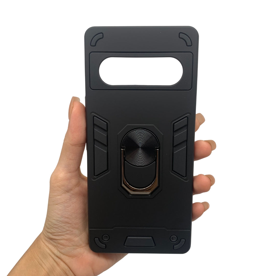 Google Pixel 6 Pro Hard Shockproof Case with Ring Holder