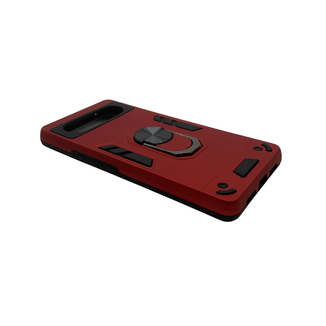 Google Pixel 6 Hard Case with Ring Holder - Shockproof Slim Cover