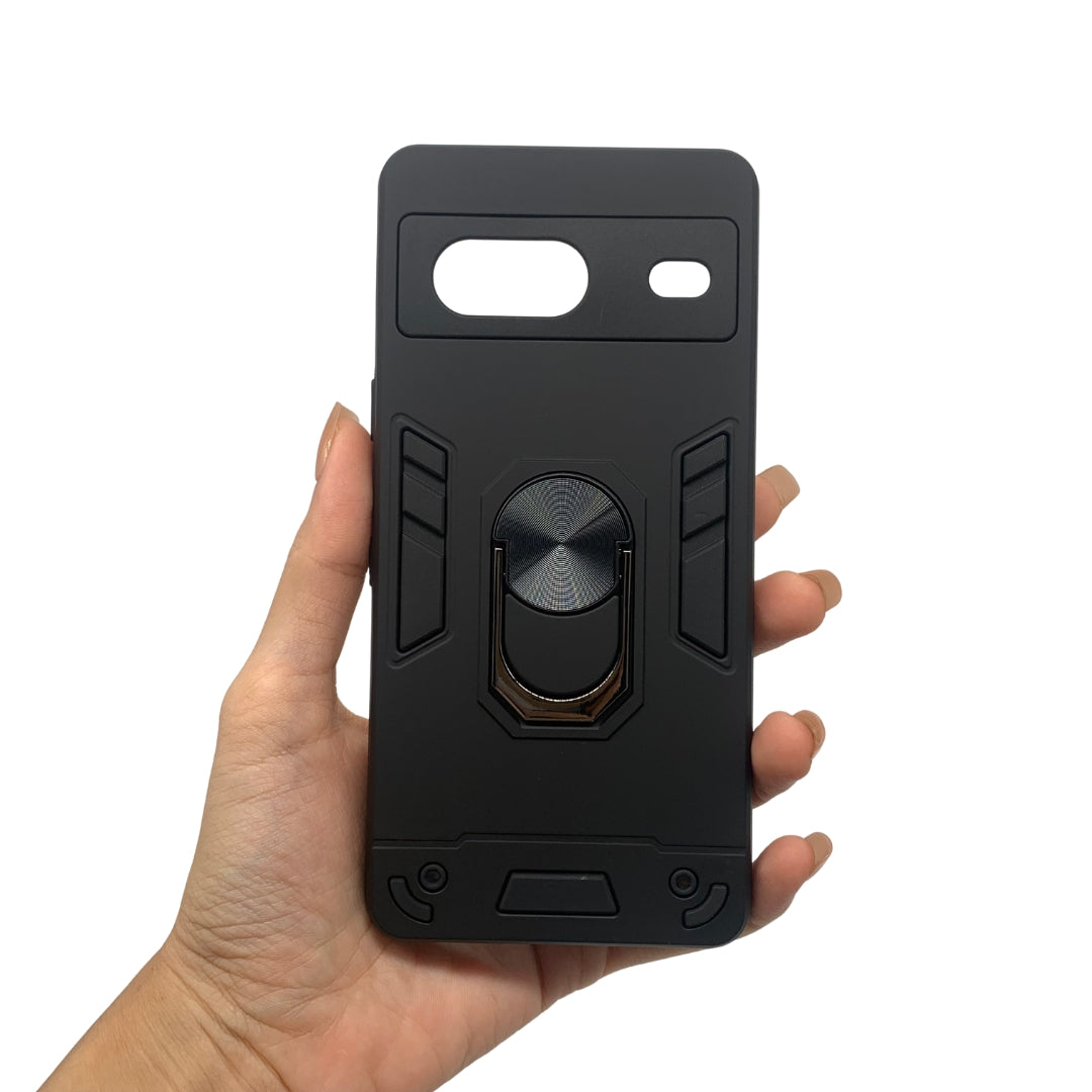 Google Pixel 7 Hard Case with Ring Holder - Shockproof Slim Cover