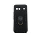 Pixel 8A Hard PC Case - Shockproof Slim Cover w/ Metal Ring Holder