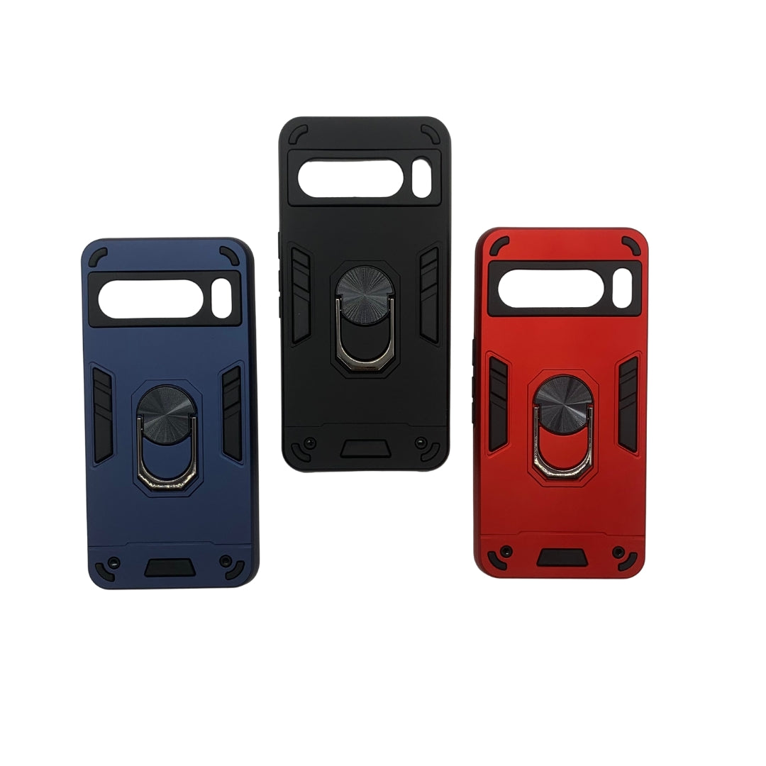 Google Pixel 8 Pro Shockproof Hard Case w/ Ring Holder, Slim Cover