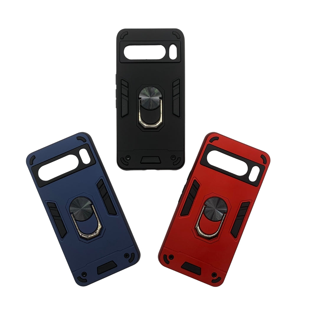 Google Pixel 8 Pro Shockproof Hard Case w/ Ring Holder, Slim Cover