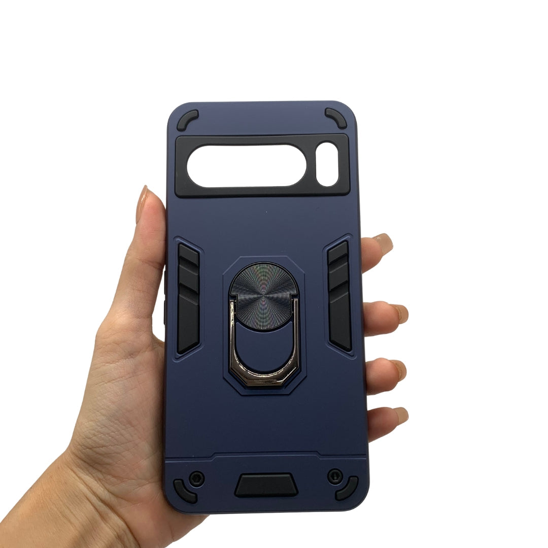 Google Pixel 8 Pro Shockproof Hard Case w/ Ring Holder, Slim Cover
