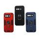 Pixel 9A Hard PC Case with Ring Holder - Shockproof Slim Cover