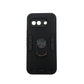 Pixel 9A Hard PC Case with Ring Holder - Shockproof Slim Cover