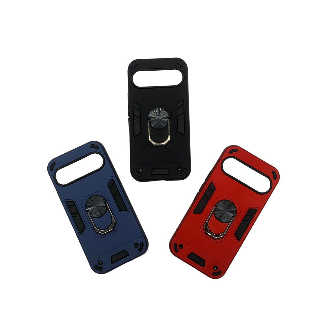 Google Pixel 9 Hard Case with Ring Holder - Shockproof Slim Cover
