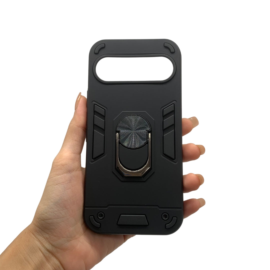 Google Pixel 9 Hard Case with Ring Holder - Shockproof Slim Cover