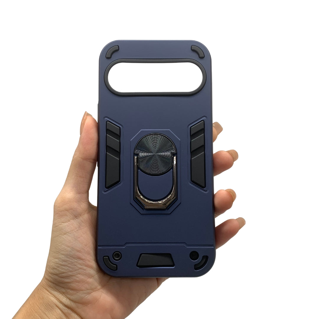 Google Pixel 9 Hard Case with Ring Holder - Shockproof Slim Cover