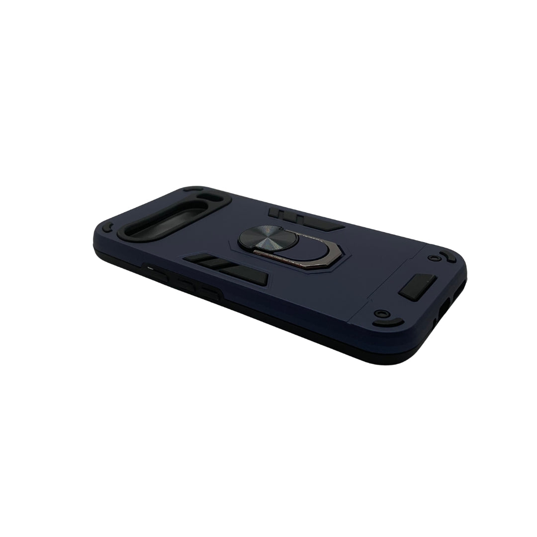 Pixel 9 Pro XL Hard PC Case with Ring Holder - Shockproof Slim Cover