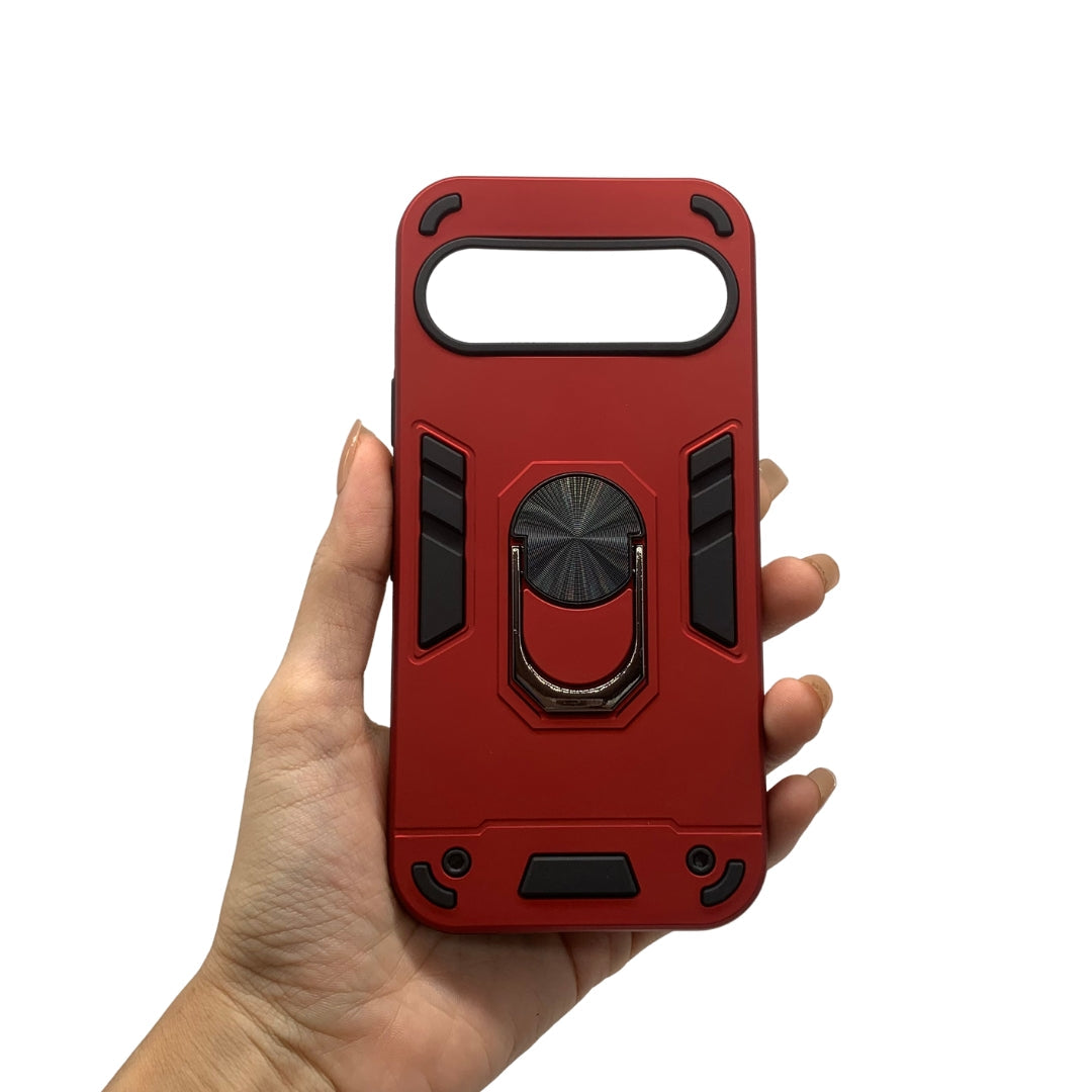 Google Pixel 9 Hard Case with Ring Holder - Shockproof Slim Cover